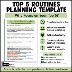 Top 5 Routines Why