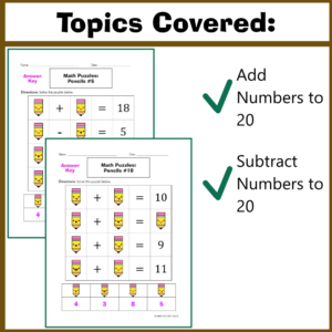 Puzzles Preview & Thumbnail Add and Subtact Pencils_3