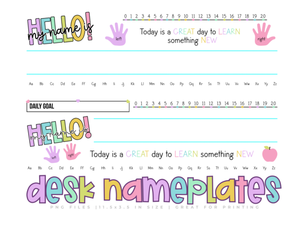 DESK NAMEPLATES