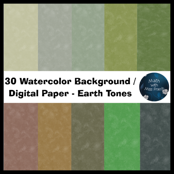 PT Digital Paper Earth Tones Watercolor_1