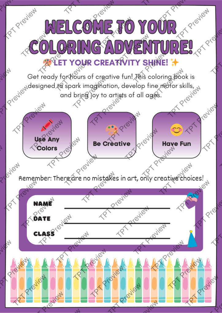 Handwashing Coloring Pages Activity Sheet Sample Preview Page 1 for Students