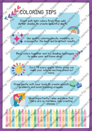 Candy Coloring Pages 2 Coloring Pages Activity Sheet Sample Preview Page 2 for Students