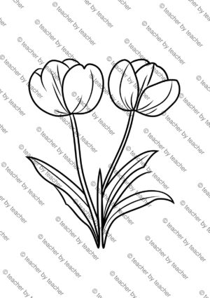 First Day of Spring Coloring Pages Activity Sheet Sample Preview Page 5 for Students